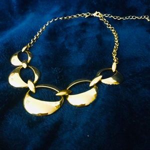 Enlarged Gold Chain Necklace